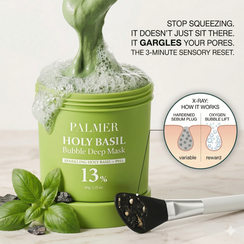 Holy Basil Bubble Deep Mask